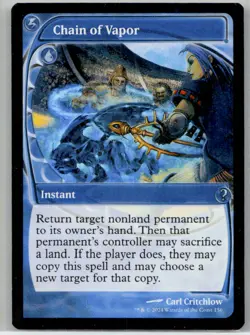 Chain of Vapor (Future Sight) #156 Mystery Booster 2 Near Mint W/Tracking - Image 1