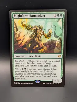 MTG - Mightform Harmonizer - Creature Insect Druid - EOE #200 - Rare - Image 1