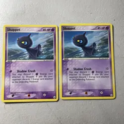 (2x) Pokemon SHUPPET 72/101 EX Hidden Legends - Near Mint - Image 1