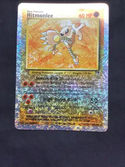 Pokemon Cards: Legendary Collection Reverse Holo: Hitmonlee 13/110 - Image 2