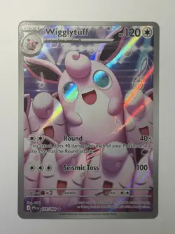 Wigglytuff 105/094 Pokemon TCG Phantasmal Flames Illustration FREE SHIPPING (US) - Image 1
