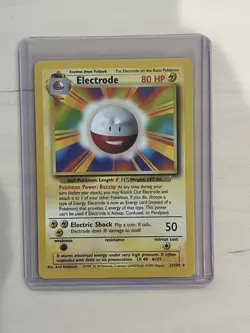 Pokemon Electrode Non-Holo - Base Set (BS) 21/102 LP+ - Image 1
