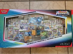 Pokemon Prismatic Lucario Ex Tyranitar Ex Premium Collection Lot of 2 Sams Club - Image 2