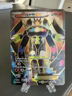 Zygarde EX 54a/124 Fates Collide Alternate Full Art Promo NM Near Mint Pokemon - Image 1