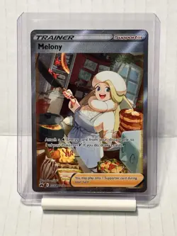 Melony GG64/GG70 Full Art Rare Holo Crown Zenith Sword & Shield Pokemon - Image 1