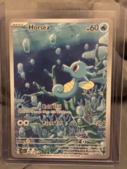 Pokemon TCG Horsea Shrouded Fable Holo Card 067/064 Eng/Jap Near Mint - Image 1