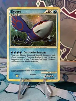 Pokemon TCG Kyogre Holo Rare Card Call of Legends 12/95 - Image 1