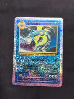 Pokemon Cards: Legendary Collection Reverse Holo: Gyarados 12/110 - Image 1