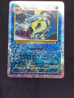 Pokemon Cards: Legendary Collection Reverse Holo: Gyarados 12/110 - Image 2