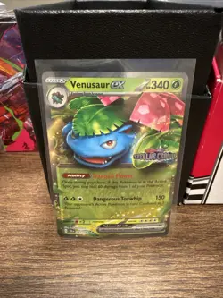 Venusaur ex 001/142 NM+ STAMPED - Stellar Crown - Pokemon TCG 2024 - Image 1