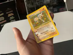Hitmonlee LP 7/62 Fossil Holo Rare Pokemon Card Vintage 1999 WOTC - Image 4