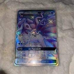 Pokemon Alolan Ninetales GX Full Art Ultra Rare Holo SM Guardians SV53/SV94 - Image 1