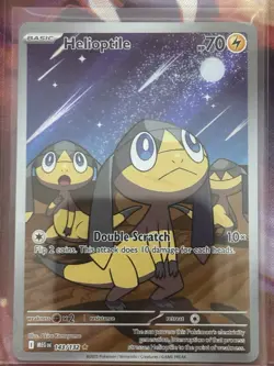 Pokemon Helioptile 143/132 Me01: Mega Evolution Holo 70 HP Card English - Image 1