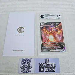 Carte Pokemon : DRACAUFEU VMAX SWSH261 Promo Epee et bouclier CCC 9.5 MISPRINT - Image 2
