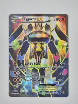 Pokemon TCG Zygarde EX Full Art Alternate Card 54a/124 XY Fates Collide - Image 1