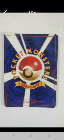 Pokemon Rocket's Mewtwo Challenge from the Darkness Holo Rare Japanese HP70 - Image 2