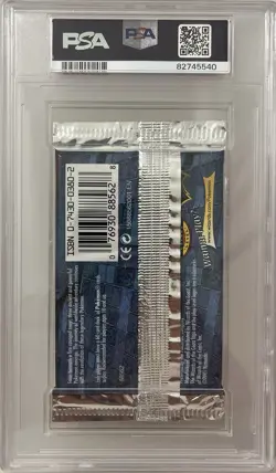 2001 Pokemon Neo Revelation 1st Edition Entei Sealed Booster Pack PSA 8 - Image 2