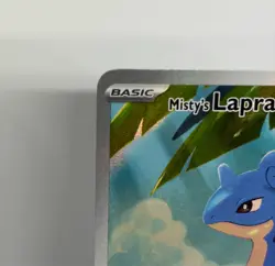 2025 Pokemon TCG Misty's Lapras Illustration Rare Destined Rivals 194/182 IR - Image 5