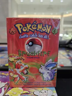 Pokemon BRUSHFIRE Theme Deck SEALED 1st EDITION Charmeleon On Back 9781575307992 - Image 1