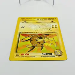 Raichu - 29/62 - Pokemon Fossil Unlimited Rare Card WOTC LP Uncentered Rear! - Image 5