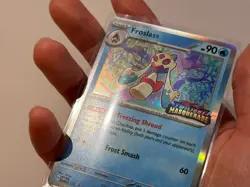 Froslass Pokemon Twilight Masquerade SVP 117 Prerelease Black Star Promo NM - Image 2