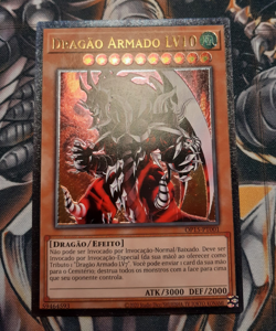 YU-GI-OH! ARMED DRAGON LV10 - OP15-PT001 - ULTIMATE RARE (PORTUGUESE NM/M) - Image 1