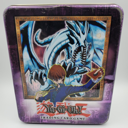 Yu-Gi-Oh - 2003 Seto Kaiba Blue-Eyes White Dragon Collectors Tin (Empty) (Dents) - Image 5