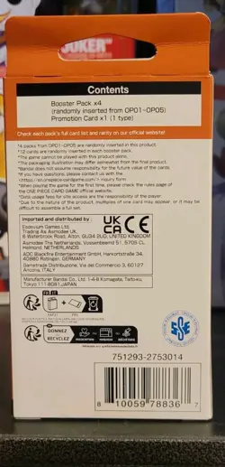 One Piece Treasure Booster Set Collectible Card Game English Version New Sealed - Image 2