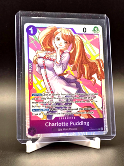 Charlotte Pudding SR Super Rare OP11-070 A Fist of Divine Speed One Piece TCG - Image 1