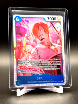 Sanji SR Super Rare OP11-051 A Fist of Divine Speed One Piece English - Image 1