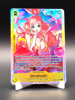 Shirahoshi Super Rare OP12-102 Legacy of the Master One Piece ENGLISH - Image 1