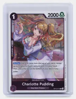 Charlotte Pudding One Piece Legacy of the Master #OP12-071 Rare,Foil - Image 1