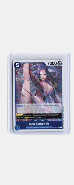 Boa Hancock One Piece The Azure Sea's Seven #EB04-027 Rare Foil - Image 1