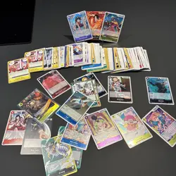 One Piece TCG Karten OP03 Ca 111 Karten Englisch Near Mint Sammlung - Image 1