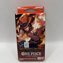 *NEW* One Piece TCG: Special DON!! Set Vol 2 (Ace) - FACTORY SEALED! - Image 1