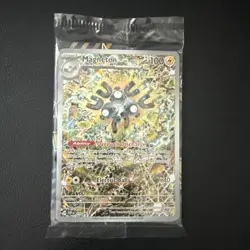 Pokemon TCG Magneton Scarlet & Violet 159 Black Star Promo Card Sealed - Image 1