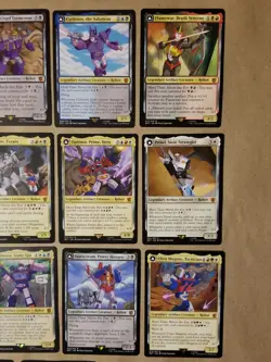 MTG BRO BOT Transformers 15 Card Non-Foil Set w/ Ravage & Laserbeak Token NM/M - Image 3