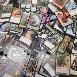 500 MTG Tokens Lot With Card Storage Box!! - Magic MTG FTG - Image 1