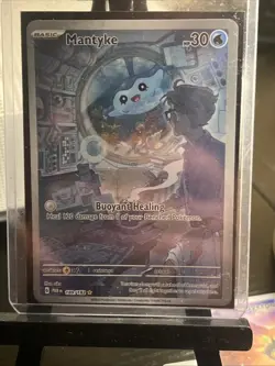 Mantyke 189/182 Illustration Rare Holo Pokemon Card NM Condition Never Played - Image 5