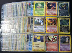 DAMAGED Lot of 180 ALL HOLO Vintage Pokemon Card Binder Collection DAMAGED - Image 1