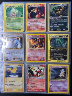 DAMAGED Lot of 180 ALL HOLO Vintage Pokemon Card Binder Collection DAMAGED - Image 2