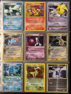 DAMAGED Lot of 180 ALL HOLO Vintage Pokemon Card Binder Collection DAMAGED - Image 4