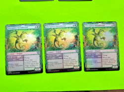 MTG Tarkir Dragonstorm - Lot of 3 Dragonstorm Disruptive - Showcase - Foil Cards - Image 1