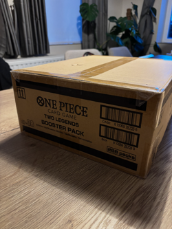 One Piece Card Game TCG English OP-08 Two Legends Booster Box Case SEALED - Image 1