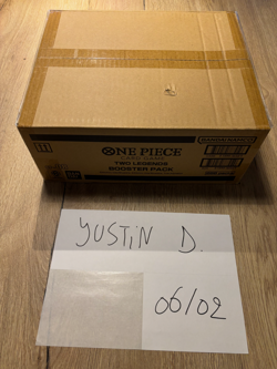 One Piece Card Game TCG English OP-08 Two Legends Booster Box Case SEALED - Image 2