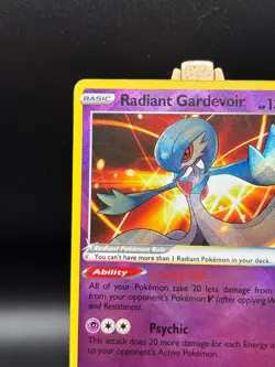 Radiant Gardevoir 069/196 Lost Origin Radiant Rare Holo Card Pokemon TCG NM/M - Image 3