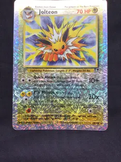 Pokemon Cards: Legendary Collection Reverse Holo: Jolteon 14/110 - Image 2
