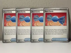 Rare Candy- Various Sets - Pokemon TCG - Playset Of 4 Cards - Image 1