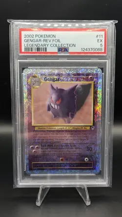 Gengar 11/110 - Legendary Collection Reverse Holo - PSA 5 - WoTC Pokemon Card - Image 1