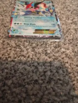 Ash-Greninja EX XY133 Promo Pokemon TCG Full Art Holo Card Standard Size - Image 3